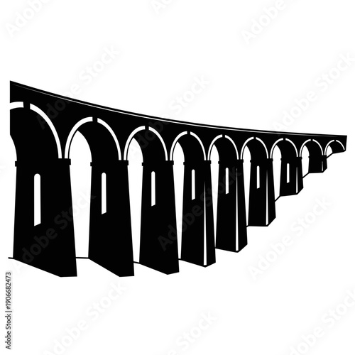 Silhouette of Nine Arch Bridge for Ella Sri Lanka and Railway Tourism