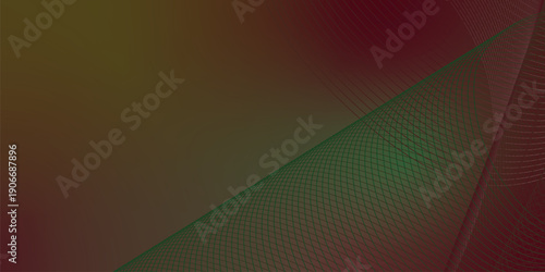 Teal maroon and green abstract grainy gradient shapes on black noisy textured background wide banner poster header design