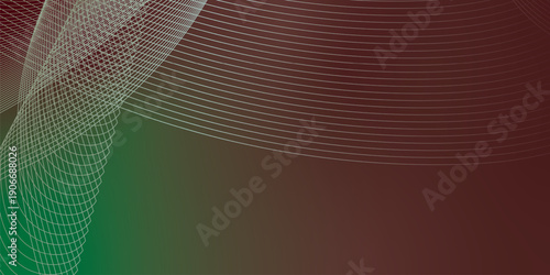 Teal maroon and green abstract grainy gradient shapes on black noisy textured background wide banner poster header design