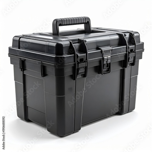 Wallpaper Mural Black Hard Plastic Equipment Case with Reinforced Latches and Integrated Handle for Secure Transport and Storage Torontodigital.ca