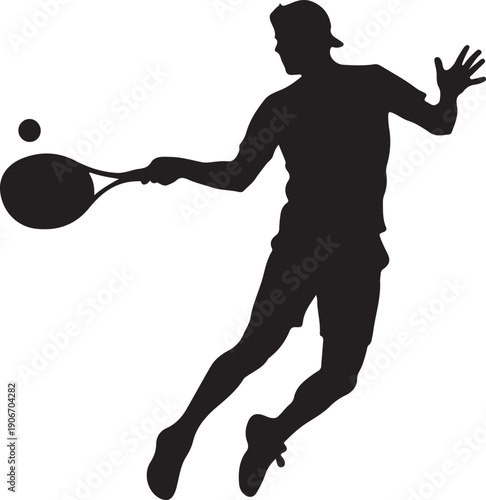  Tennis Backhand Strike image.