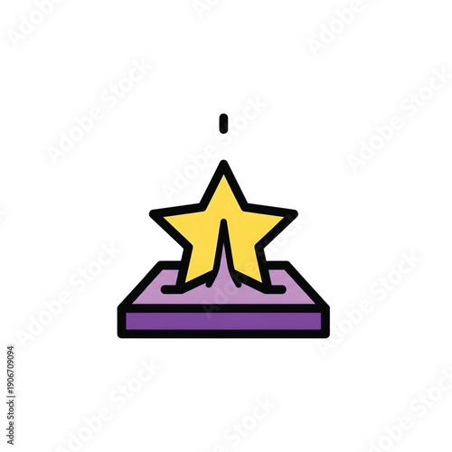 Late Show Mood Flat Icon