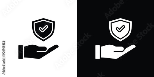 Safety Icon Sheet Black And White