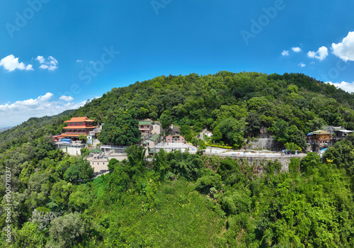 Wallpaper Mural Aerial photography of Huangqishan Forest Park in Jieyang City, Guangdong Province Torontodigital.ca
