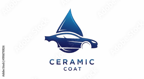 Ceramic Coat Car Protection Logo Design.