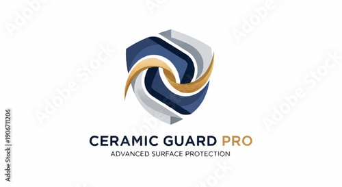 Ceramic Guard Pro Logo for Advanced Surface Protection Services.