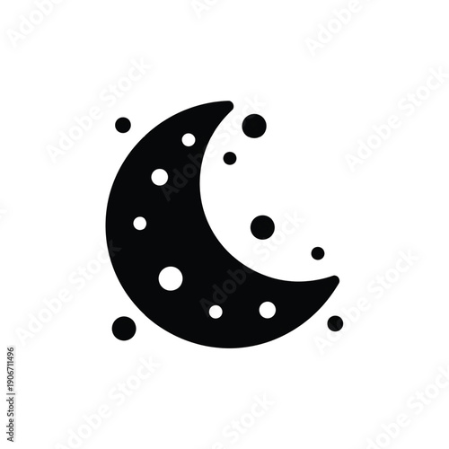 Midnight Thoughts Flat Icon