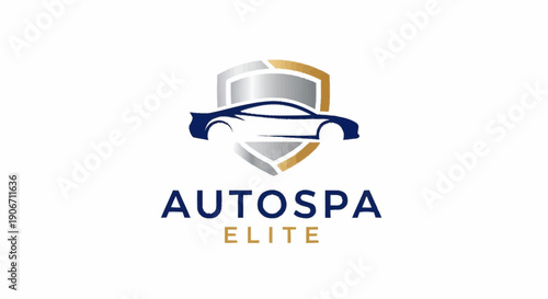 Autospa Elite Logo Design for Car Care and Detailing Services.