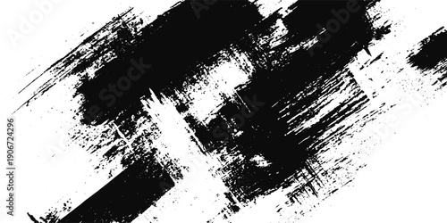 Monochrome Grunge Background Texture with Dust and Scratches, Dirty Worn Abstract Surface for Retro and Distressed Visuals.