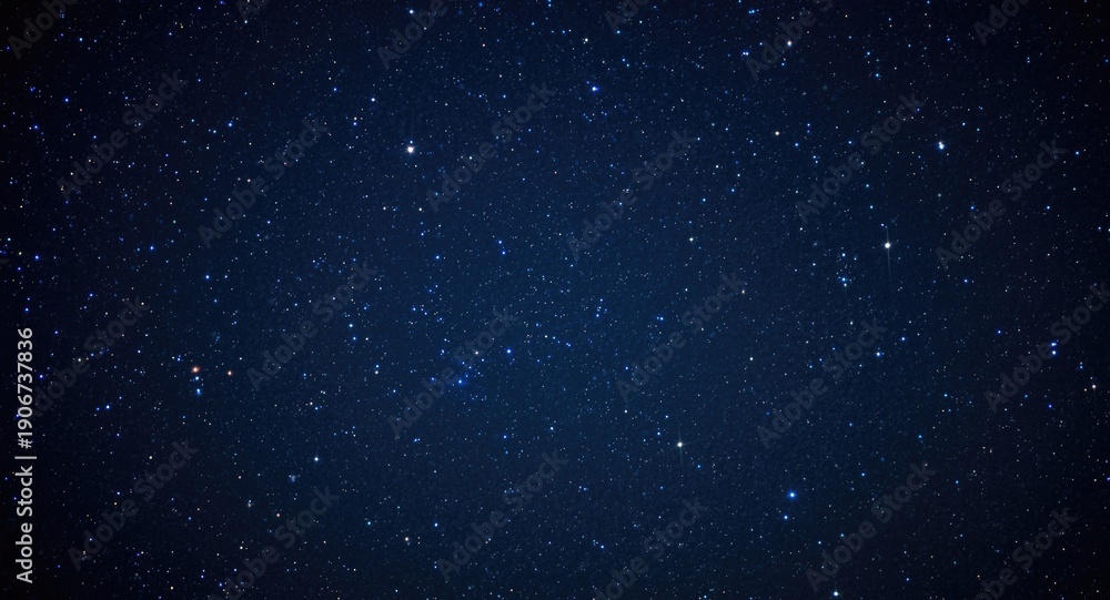 Fototapeta premium Copy space background featuring a detailed star filled nocturnal sky texture