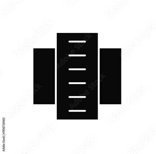 house icon set, house silhouette on white background