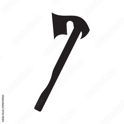 Ancient weapon silhouette icon set