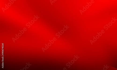 red defocus blurred silk cloth curtain texture smooth gradient with shine light abstract background