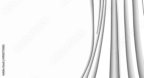 Abstract vertical lines with gradient shading creating a sense of depth and movement