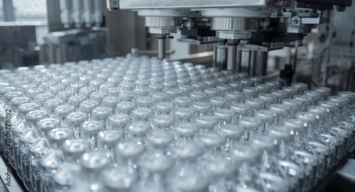 Automated filling of medical vials in a pharmaceutical manufacturing environment