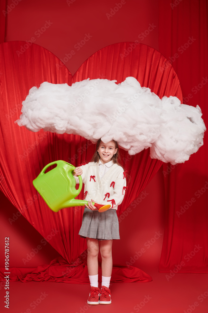 Fototapeta premium Cloud Fantasy Girl