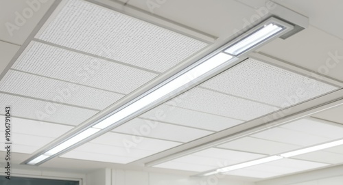 Wallpaper Mural Light panel ceiling incorporating energy saving fluorescent lamp Torontodigital.ca