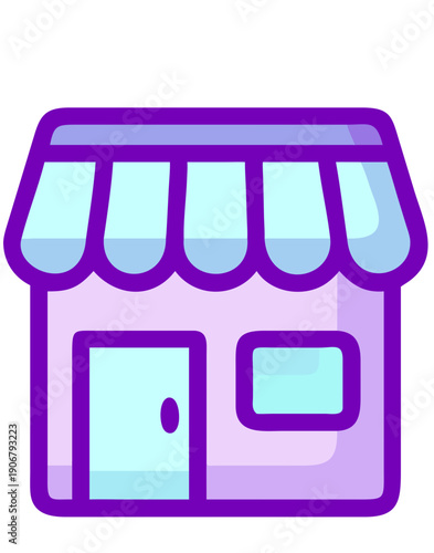 Store icon for local shops, online businesses and marketplaces.