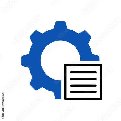 Gear Settings Icon For Application Configuration