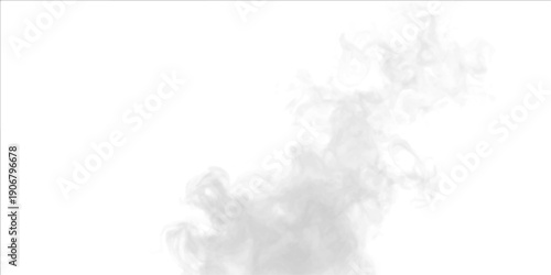 Thunder cracks through storm while fog folds around cloud and vapor shimmers. Gray smoke with smoky fire burning flame rises; mist and steam reveal realistic atmospheric phenomena. PNG vector.