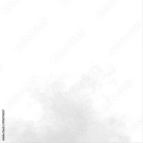 Realistic atmospheric phenomena surge when gray smoke cuts across cloud, fog, vapor. Storm pressure, thunder pulse; mist, steam, smoky fire burning flame scatter light. PNG vector.