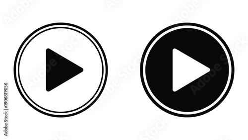 Free Download Play Button Icons - GFXLoad