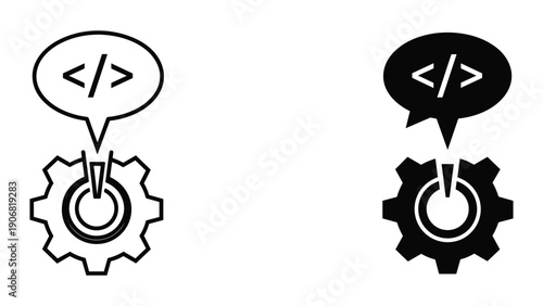 Code Development Icons