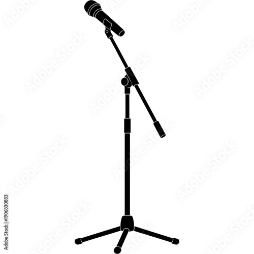 microphone isolated on white background