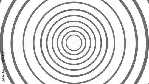 Minimalist Concentric Circles Abstract Background
