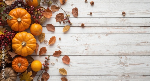 Autumn harvest display of p...
