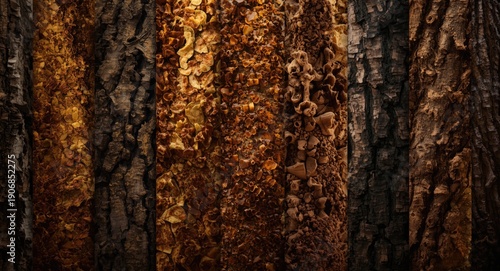 Detailed natural textures o...