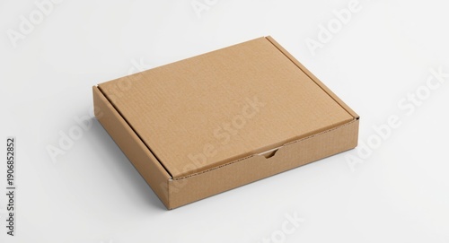 Close up of a sealed cardbo...