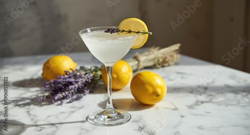 Aromatic lavender lemon coc...
