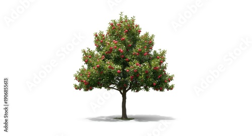 Frontal isolated shot of a ...