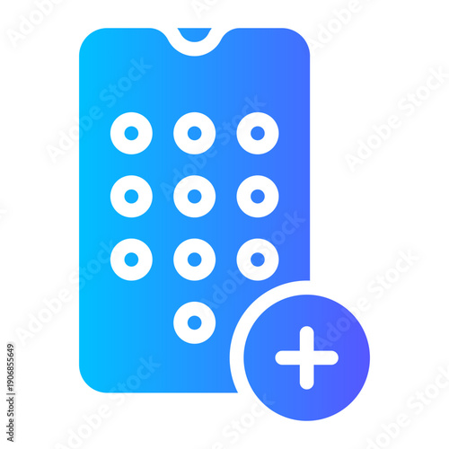add gradient icon