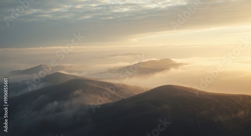 Low fog drifting across a t...