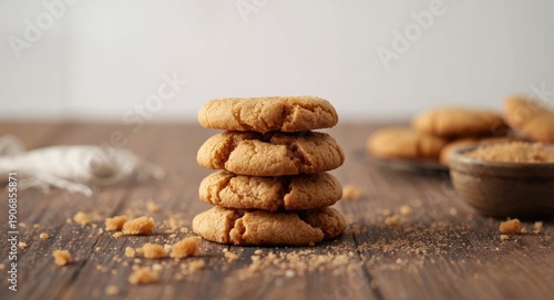 Delicious soft cookies bake...