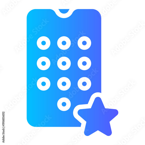 star gradient icon