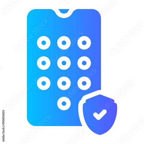shield gradient icon