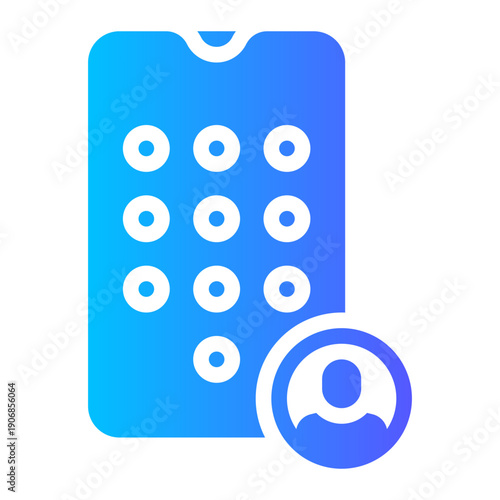user gradient icon