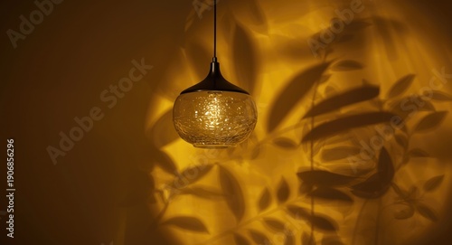 Glass pendant light fixture...