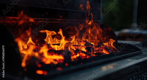 Energetic image focusing on...