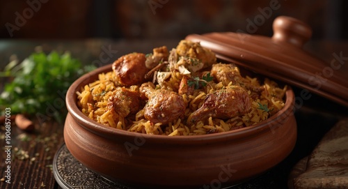Classic Indian chicken biry...