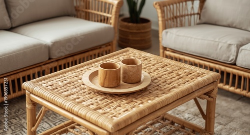 Eco friendly wicker furnitu...