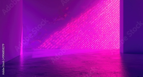 Colorful neon lamp backdrop...