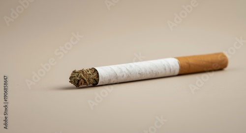 Close up of a freshly rolle...