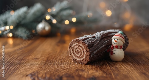 Holiday dessert layout with...