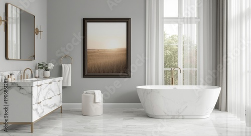 Lovely bathroom decor showc...