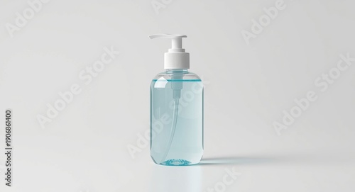 Hand sanitizer gel inside a...