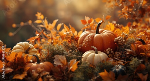 Elegant Pumpkin Centerpiece...